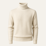 Carezza Cashmere Turtleneck Ivory