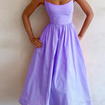 Margovil Spaghetti Strap High Rise Swing Cami Dress