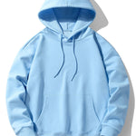 Basic Heavy Weight Drop Shoulder Relaxed Hoodie