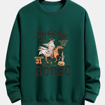 Ghost Cowboy Print Relax Fit Sweatshirt