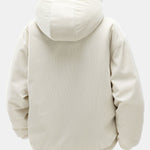 Teddy Corduroy Reversible Hooded Jacket