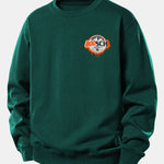 BOOSCH Beer Ghost Print Relax Fit Sweatshirt