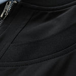 Contrast 2 In 1 Hooded Bomber Jacket