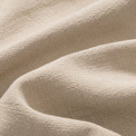 Linen And Rayon Blend Stand Collar Shirt & Linen Cotton Blend 11" Shorts