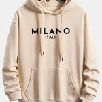 Milano Print Relax Fit Hoodie