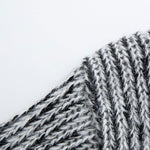Long Line Knitted Hooded Cardigan