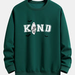 Halloween Kind Ghost Print Relax Fit Sweatshirt