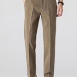 Woolen Straight Leg Trousers