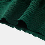 Stripe Jacquard Knit Polo Shirt & Slim Fit Tapered Trousers