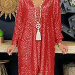 Forget Me Not Sequin Loose Mini Dress