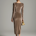 Sylvana | Chic Midi Dress