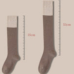 Casual Contrast Color Socks Accessories
