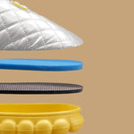 Warm Indoor Non-Slip Waterproof Soft Sole Padded Flat Shoes