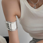 Irregularity Geometric Solid Color Bracelet Accessories