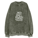 Winter Wonderland Hot Cocoa Cozy Blankets Christmas Movies Vintage Sweatshirt