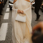 Long Sleeves Loose Solid Color Halter-Neck Maxi Dresses