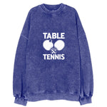 Table Tennis Vintage Sweatshirt