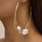 Normcore Tasseled Pearl Ear-Ring