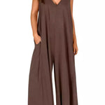 Fresh Casual Women's Pocket Jumpsuit Thin Women's Jumpsuit