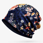 Lace-paneled Floral All seasons Hood
