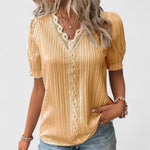 Avienne | Chic V-Neck Blouse