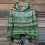 Gaby | Vintage-Inspired Ethnic Hoodie