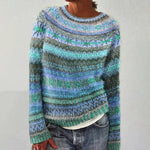 HARPER��� - Vibrant Fair isle Sweater