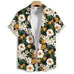 Alessandro Veneti Hawaiian Style Button-Up Shirt