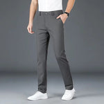 Alessandro Veneti Slim-Cut Chino Pants