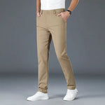 Alessandro Veneti Slim-Cut Chino Pants