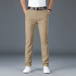 Alessandro Veneti Slim-Cut Chino Pants