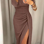 Lunori™ | Sparkling Long Dress Elisa