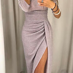 Lunori™ | Sparkling Long Dress Elisa