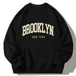 Brooklyn Print Relaxed Sweatshirt