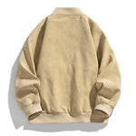 Alonso Suede Bomber Jacket