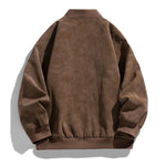 Alonso Suede Bomber Jacket