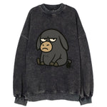 The Donky Judging Silently - Vintage Sweatshirt