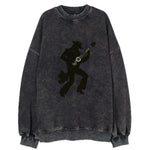 Flamenco guitarist dramatic pose - Vintage Sweatshirt