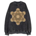 Metatron's Cube  - Vintage Sweatshirt