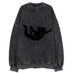 Skydiver free-fall position - Vintage Sweatshirt