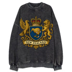 New Zealand Heritage Badge  - Vintage Sweatshirt