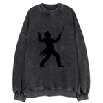 Conductor leading orchestra passionately - Vintage Sweatshirt