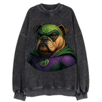 Bulldog Strong Hero  - Vintage Sweatshirt