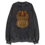 Police Badge  - Vintage Sweatshirt