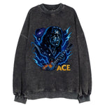 Cosmic Chrome Portrait - Vintage Sweatshirt