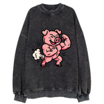Strong Pig - Vintage Sweatshirt