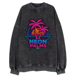 Neon Palms - Vintage Sweatshirt
