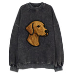 Vizsla - Modern noble design with bold b - Vintage Sweatshirt