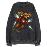 Cocker Spaniel Iron Man  - Vintage Sweatshirt