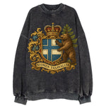 Finland Brown Bear Emblem  - Vintage Sweatshirt